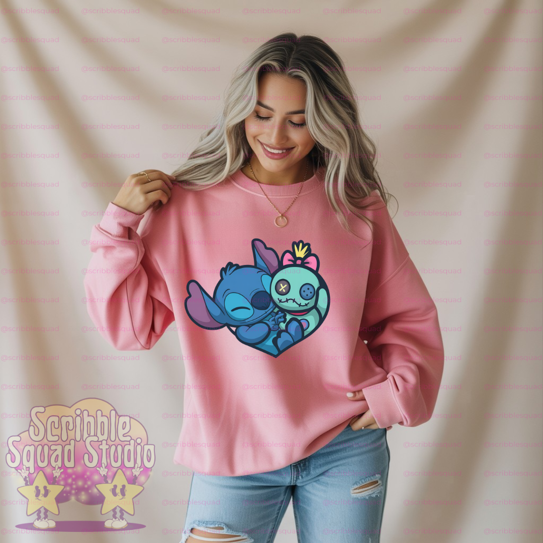 HEART STITCH PNG