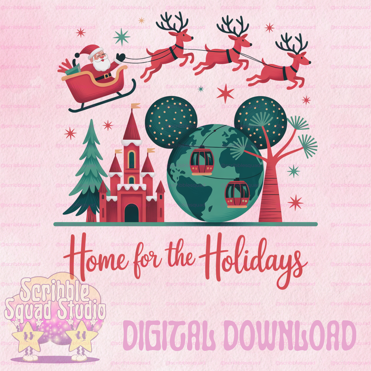 HOME FOR CHRISTMAS PNG