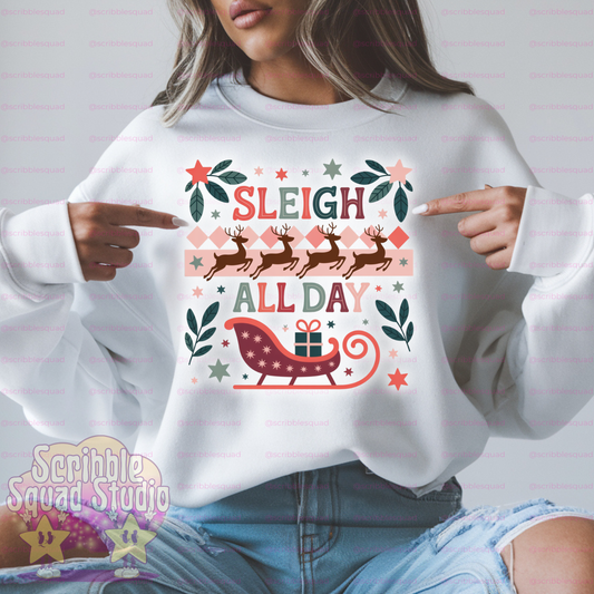 SLEIGH ALL DAY PNG