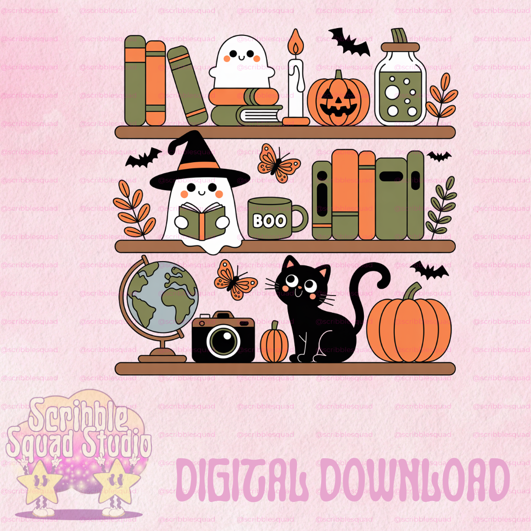BOOKLOVER CUTESY PNG