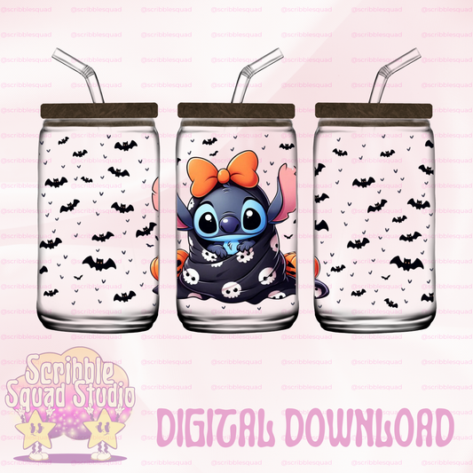 SPOOKY STITCH CUP WRAP